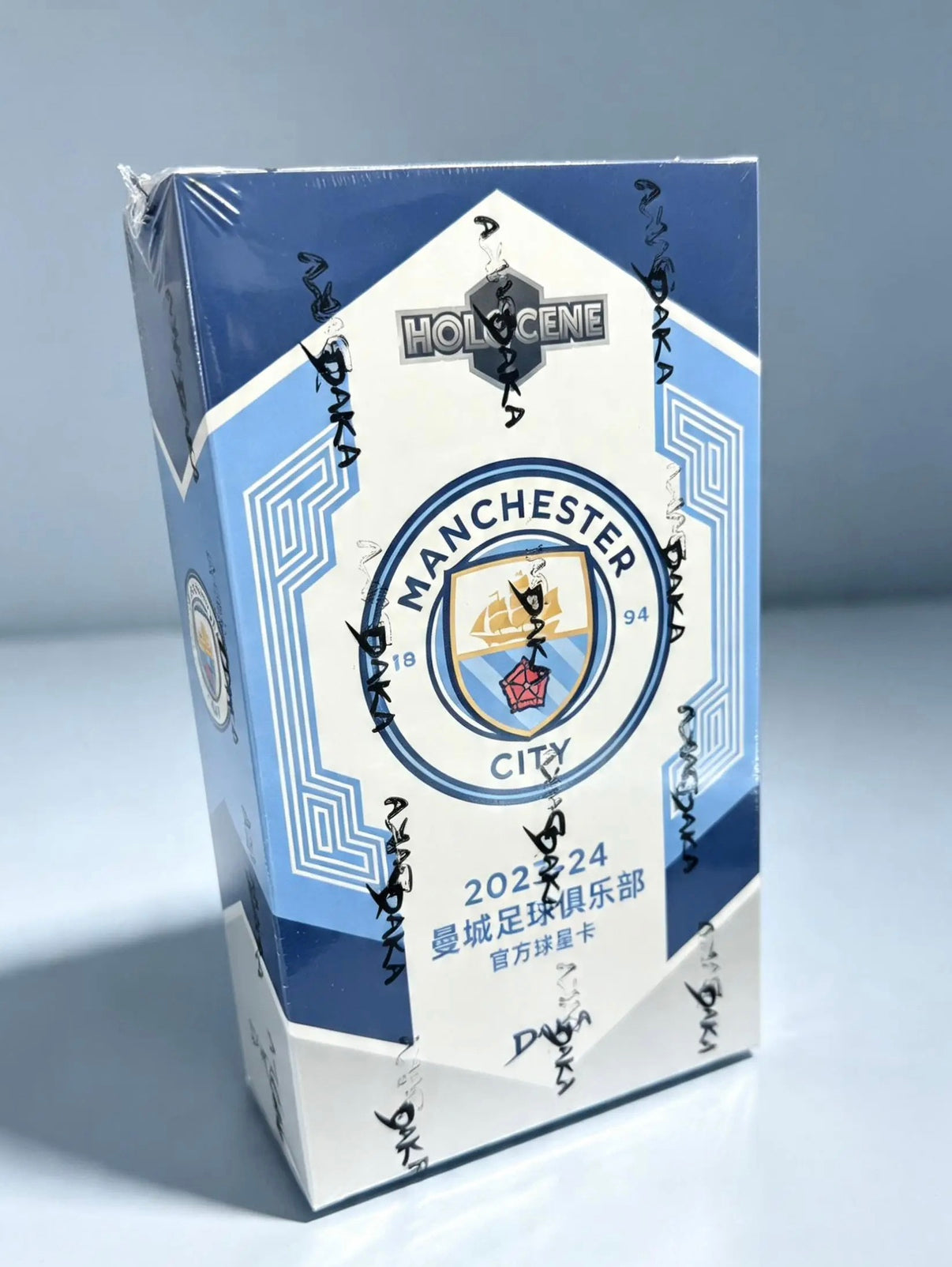 2023-24 DAKA MANCHESTER CITY HOLOCENE SOCCER CARD