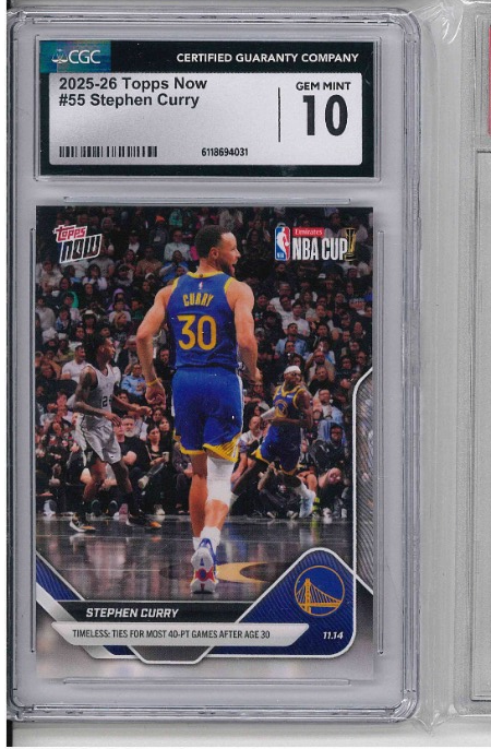 2025-26 Topps Now #55 Stephen Curry