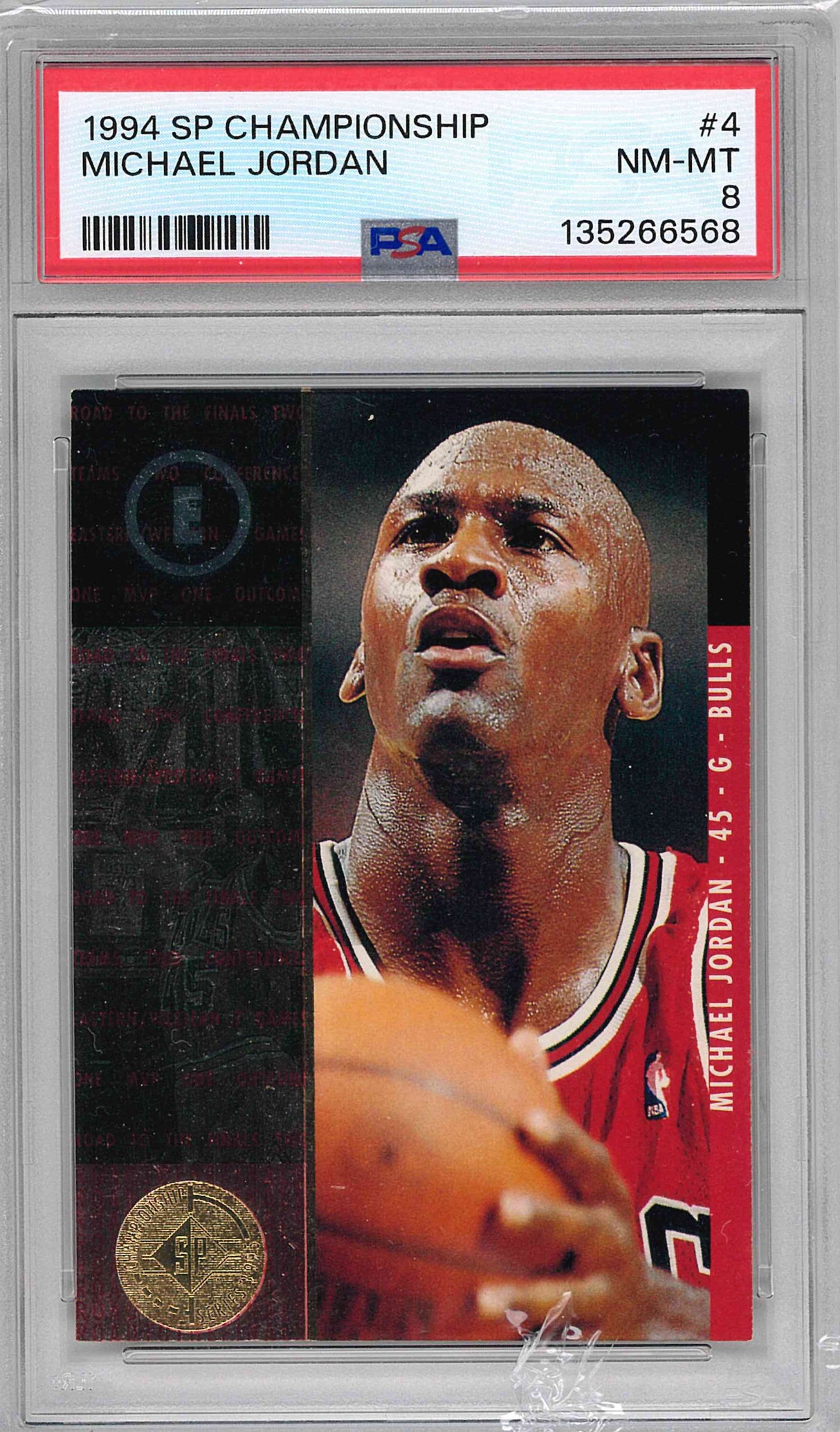 1994SP CHAMPIONSHIP MICHAEL JORDAN