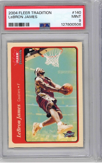 2004 FLEER TRADITION LeBRON JAMES