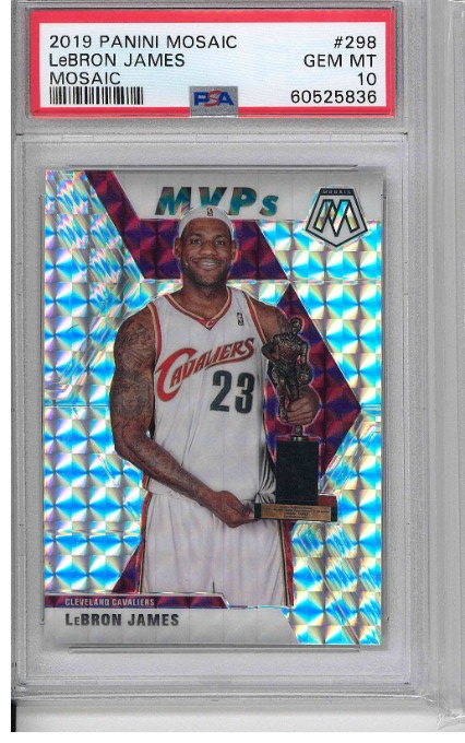 2019 PANINI MOSAIC LeBRON JAMES MOSAIC