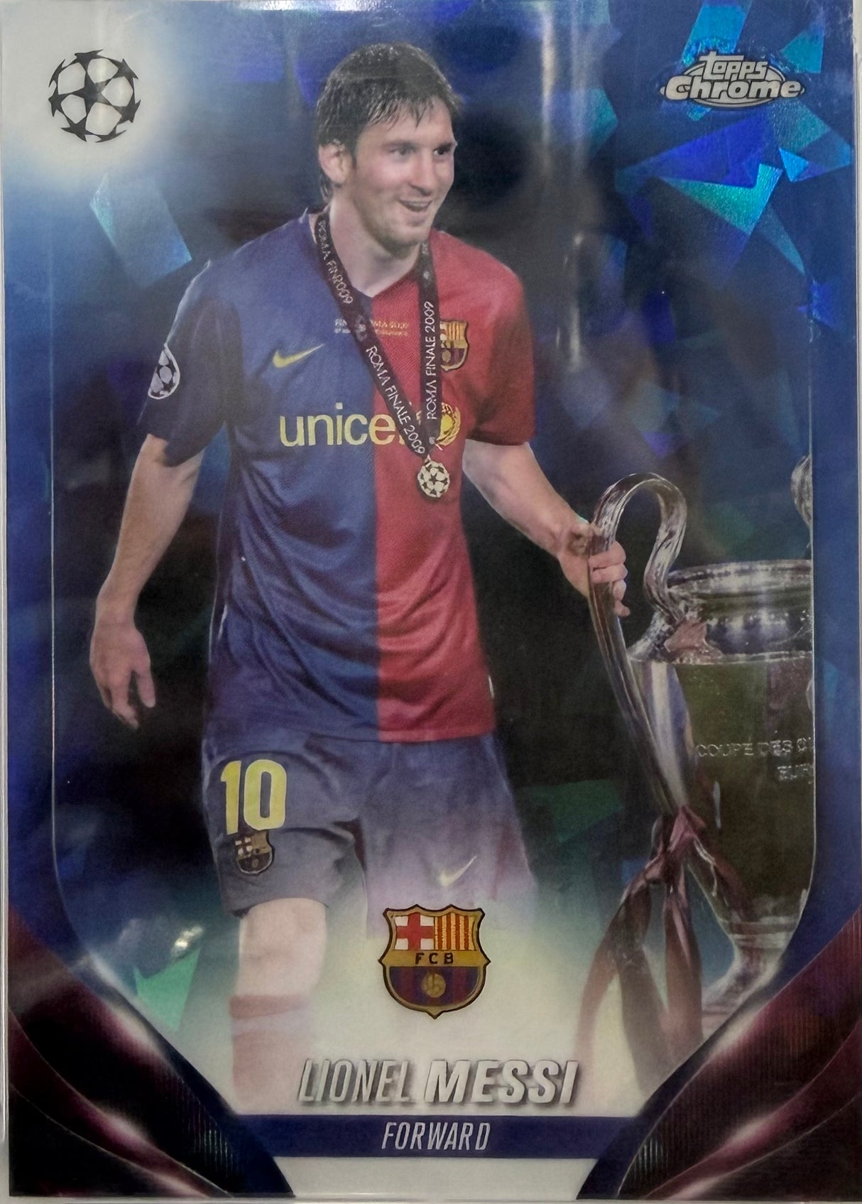 2023-24 TOPPS SAPPHIRE UCC LIONEL MESSI IMAGE VARIATION