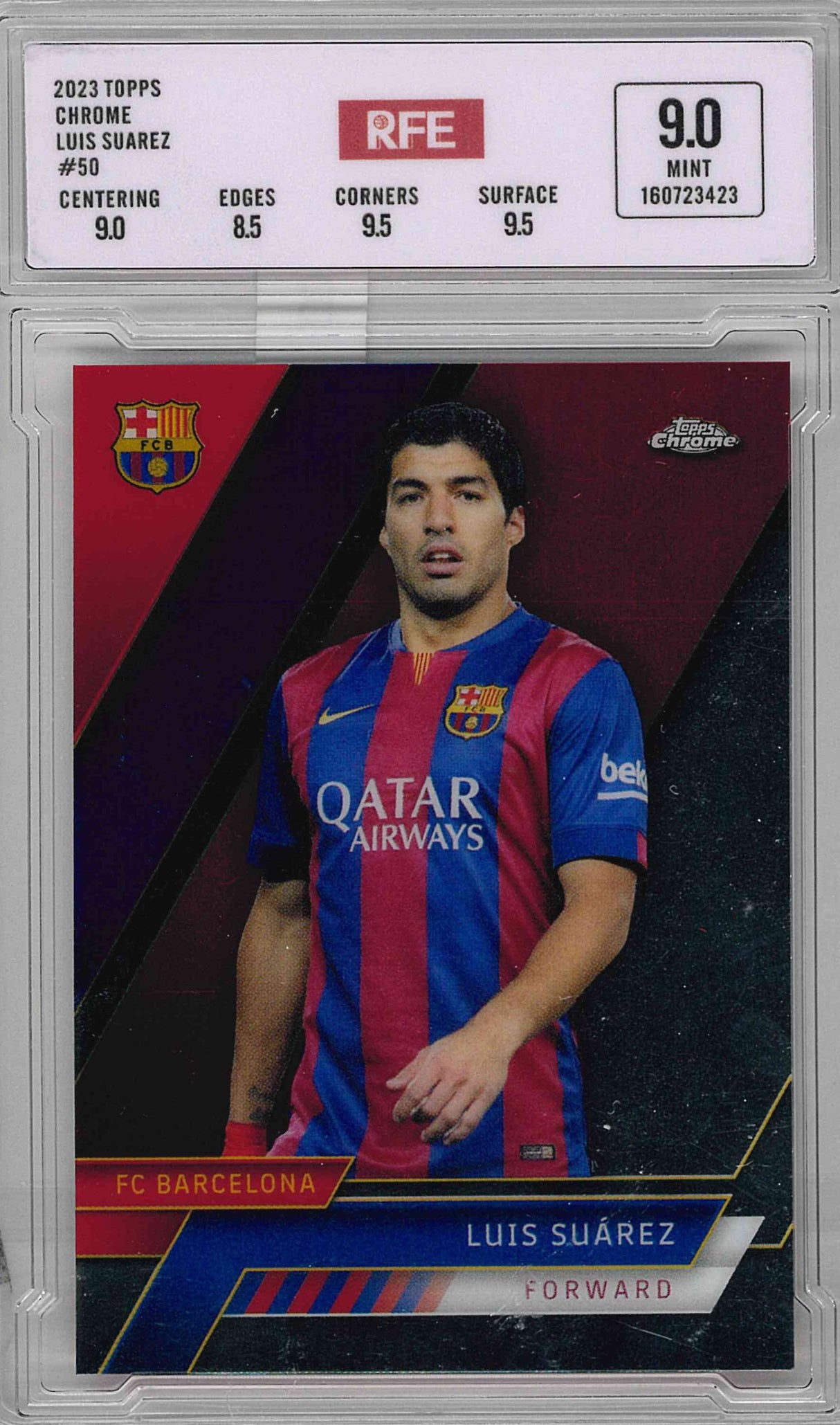 2023 TOPPS CHROME LUIS SUAREZ#50