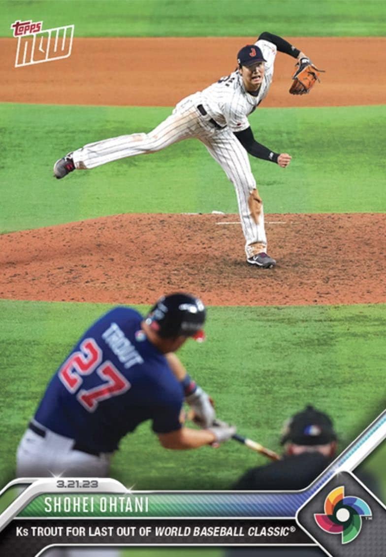 2023 Topps Now World Baseball Classic #WBC-71 Shohei Ohtani