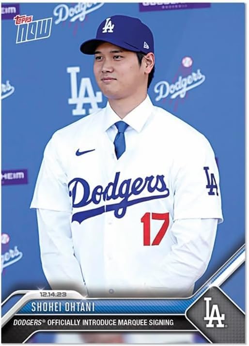 2023 TOPPS NOW SHOHEI OHTANI OFFSEASON