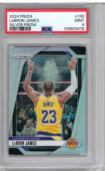 2024 PRIZM LeBRON JAMES SILVER PRIZM