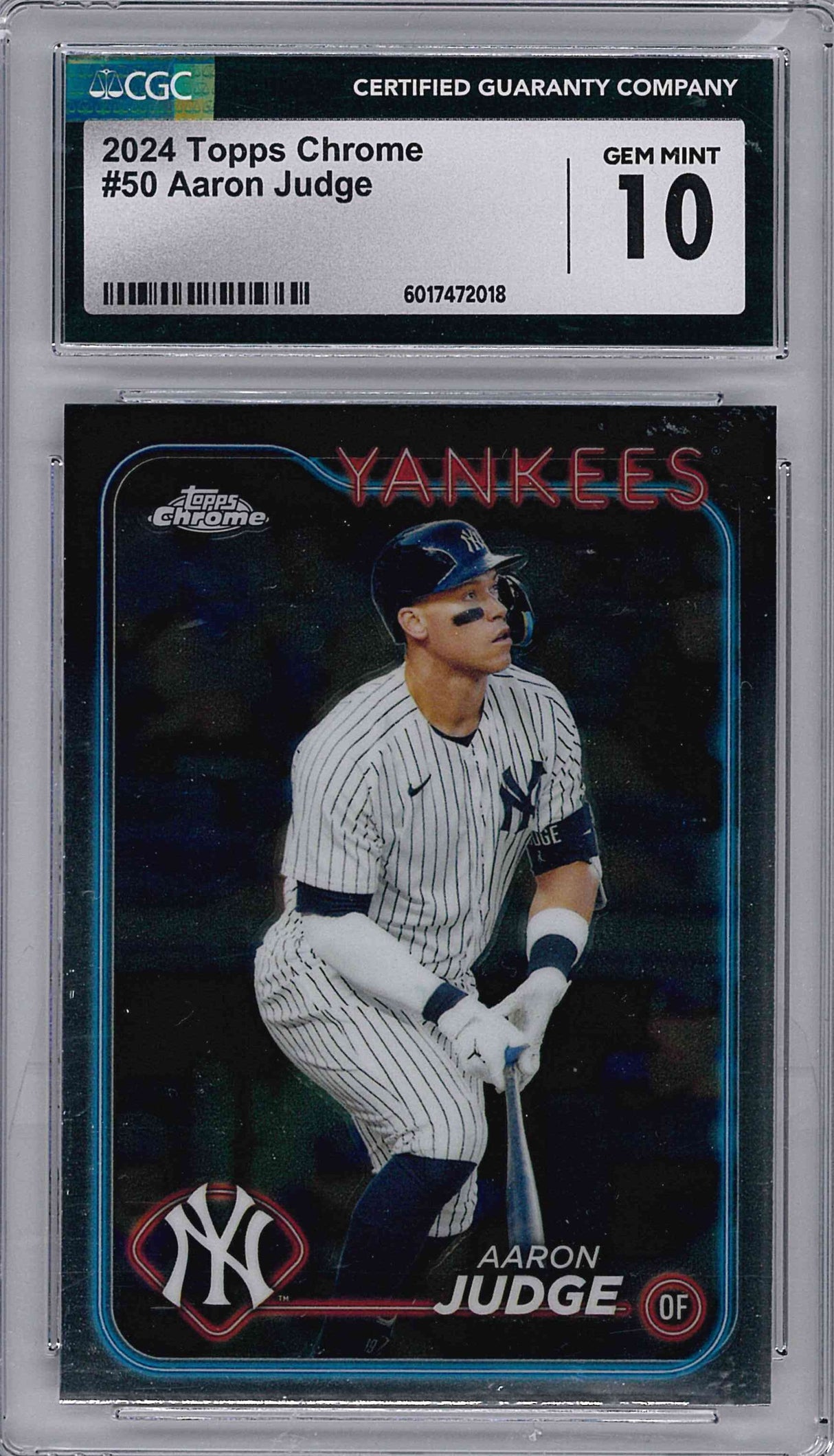 2024 Topps Chrome #50 Aaron Judge