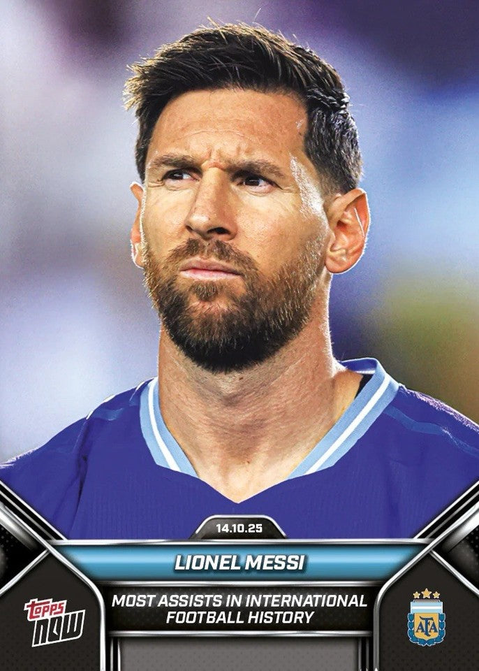 2024 TOPPS NOW ARGENTINA LIONEL MESSI