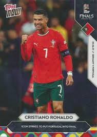 2025 TOPPS NOW CRISTIANO RONALDO UEFA NATIONS LEAGUE