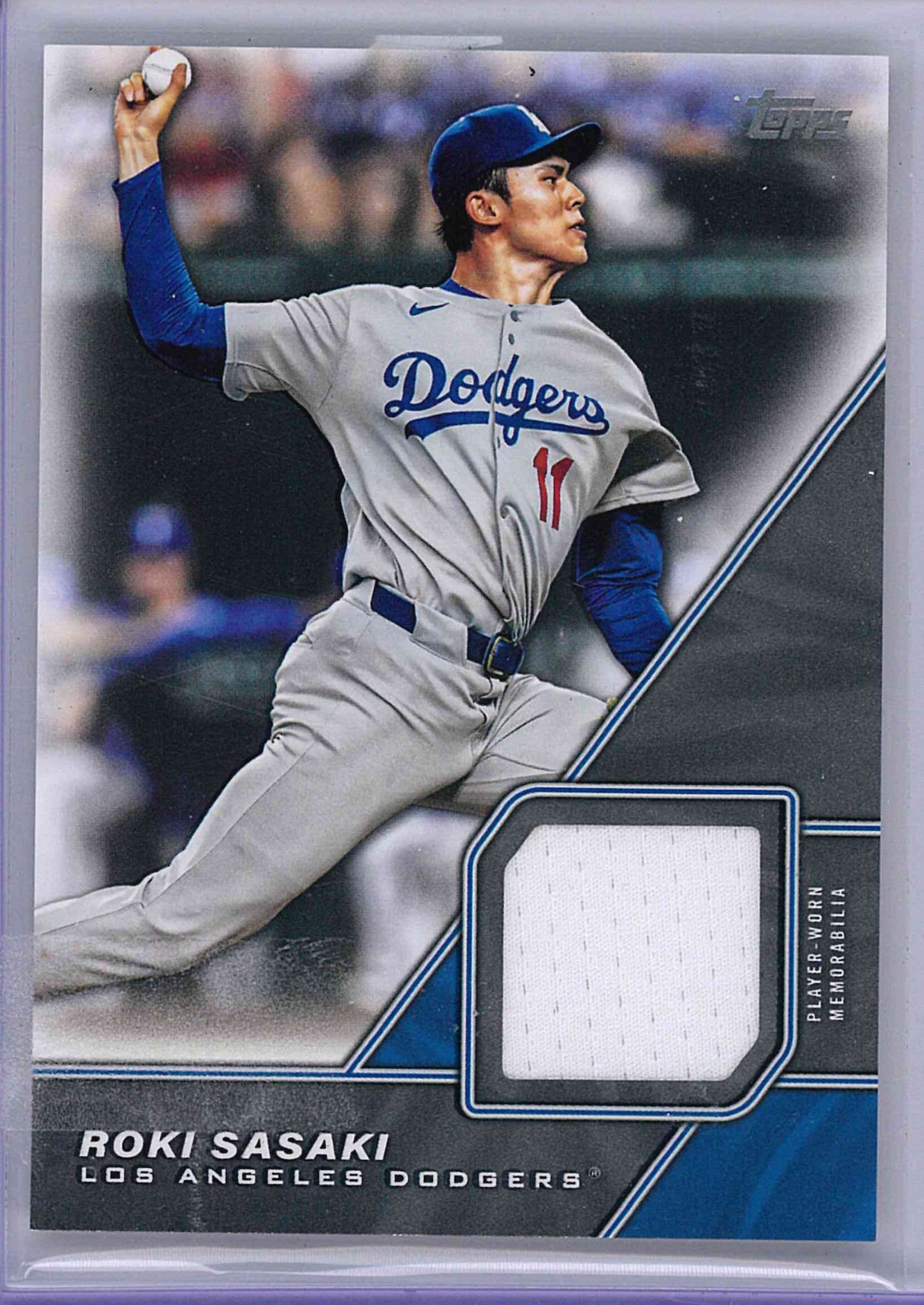 ROKI SASAKI Uniform Card