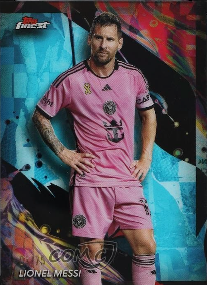 Topps finest LIONEL MESSI